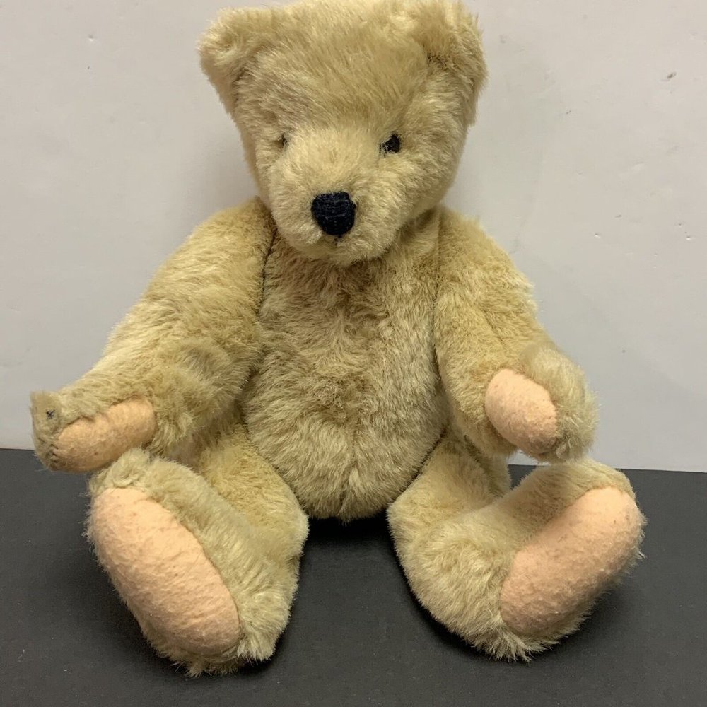 North American Bear Company Vintage 1982 Vanderbear Jointed 13” Made In Korea